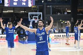 FIBA World Cup basketball qualifying match Finland vs France