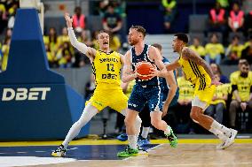 BASKETBALL WORLD CUP QUALIFYER SWEDEN-SLOVENIA