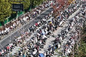 Office Workers Electric Bicycles