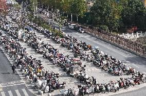 Office Workers Electric Bicycles