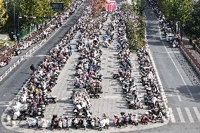 Office Workers Electric Bicycles