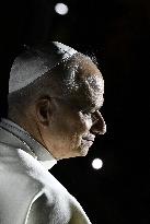 Pope Leo XIV Meets With Young People in Bkerke - Lebanon