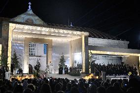 Pope Leo XIV Meets With Young People in Bkerke - Lebanon
