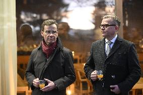 Finnish and Swedish Prime Ministers visit Hanasaari Cultural Center