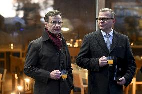 Finnish and Swedish Prime Ministers visit Hanasaari Cultural Center