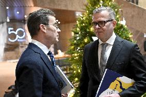 Finnish and Swedish Prime Ministers visit Hanasaari Cultural Center