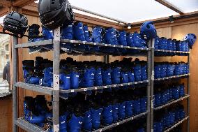 The Ice Rink At Galeries Lafayette - Paris