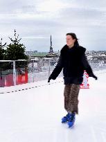 The Ice Rink At Galeries Lafayette - Paris
