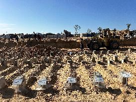 Unidentified War Victims Buried In Gaza