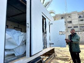 Unidentified War Victims Buried In Gaza