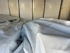 Unidentified War Victims Buried In Gaza
