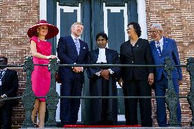 Dutch Royals Visit Suriname - Day 1