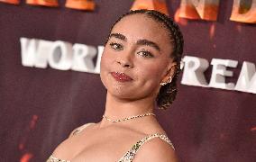 ‘Avatar Fire and Ash’ World Premiere