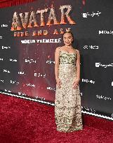‘Avatar Fire and Ash’ World Premiere