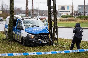 Traffic accident involving police