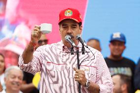 Venezuelan President Maduro Rally - Caracas