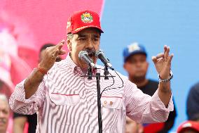 Venezuelan President Maduro Rally - Caracas