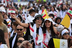 Pope Leo XIV Leads A Holy Mass at Beirut's Waterfront - Lebanon