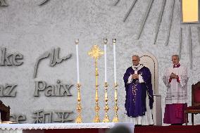 Pope Leo XIV Leads A Holy Mass at Beirut's Waterfront - Lebanon