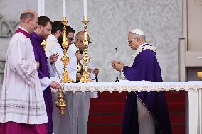Pope Leo XIV Leads A Holy Mass at Beirut's Waterfront - Lebanon