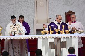Pope Leo XIV Leads A Holy Mass at Beirut's Waterfront - Lebanon