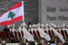 Pope Leo XIV Leads A Holy Mass at Beirut's Waterfront - Lebanon