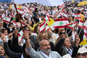 Pope Leo XIV Leads A Holy Mass at Beirut's Waterfront - Lebanon