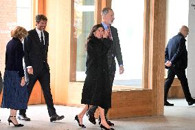 Royal Couple at Queen Victoria Eugenia Exhibition - Madrid