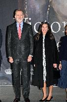 Royal Couple at Queen Victoria Eugenia Exhibition - Madrid
