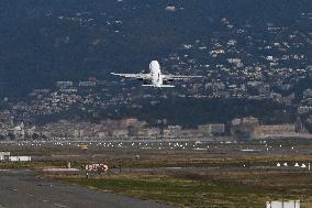 Illustration - South of France During Christmas Season
