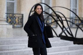 Weekly cabinet meeting at the Elysee Palace - Paris