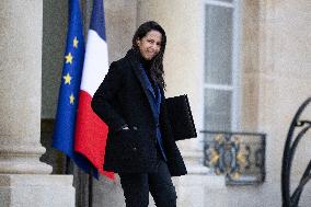 Weekly cabinet meeting at the Elysee Palace - Paris