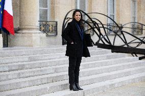 Weekly cabinet meeting at the Elysee Palace - Paris