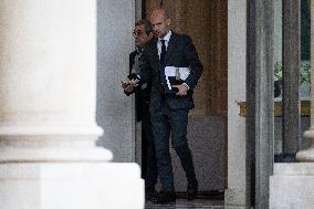 Weekly cabinet meeting at the Elysee Palace - Paris