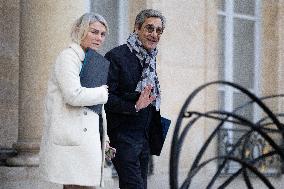 Weekly cabinet meeting at the Elysee Palace - Paris