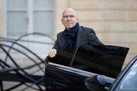 Weekly cabinet meeting at the Elysee Palace - Paris