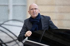 Weekly cabinet meeting at the Elysee Palace - Paris