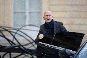 Weekly cabinet meeting at the Elysee Palace - Paris