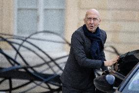Weekly cabinet meeting at the Elysee Palace - Paris