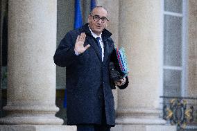 Weekly cabinet meeting at the Elysee Palace - Paris