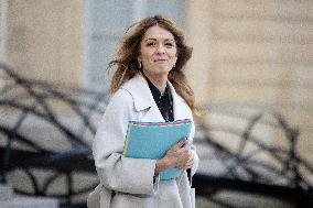 Weekly cabinet meeting at the Elysee Palace - Paris