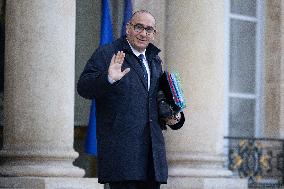 Weekly cabinet meeting at the Elysee Palace - Paris