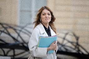Weekly cabinet meeting at the Elysee Palace - Paris
