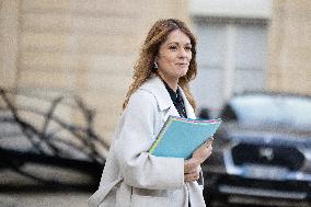 Weekly cabinet meeting at the Elysee Palace - Paris