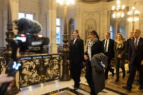 Anne Hidalgo Meets Olena Zelenska at Paris City Hall - Paris