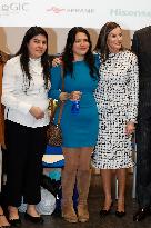 Royal Couple Meet With 15 Women Survivors Of Human Trafficking - Madrid