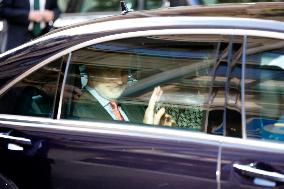 Royal Couple Meet With 15 Women Survivors Of Human Trafficking - Madrid