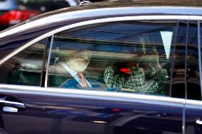 Royal Couple Meet With 15 Women Survivors Of Human Trafficking - Madrid