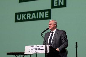 Olena Zelenska at the Launch Event for Voyage en Ukraine - Paris