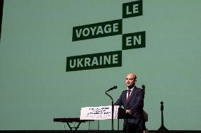 Olena Zelenska at the Launch Event for Voyage en Ukraine - Paris